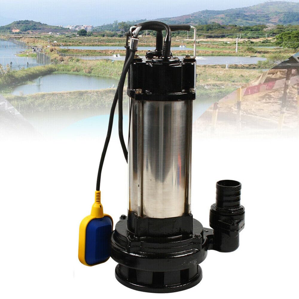 Abwasser-Tauchpumpe Schwimmerschalter-System für Keller Sickergrube unter der Pumpe