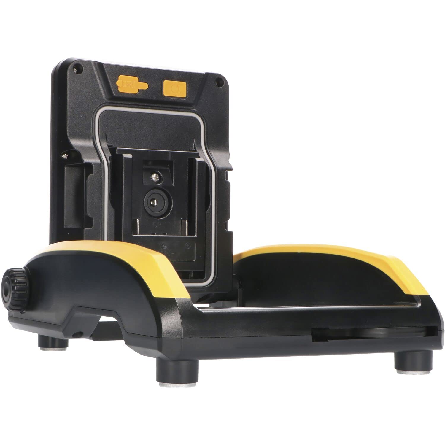 Bouwlamp LED 20 W geel oplaadbaar met losse accu 12V/24V
