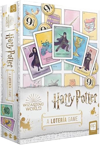 Harry Potter Loteria Game - Estilo de bingo con ilustraciones personalizadas inspiradas en la cultura mexicana
