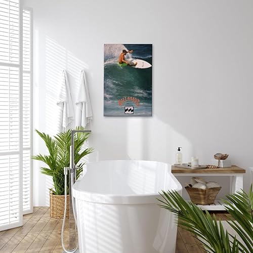 Miniatura 3 de Póster vintage de surf de 1990, arte clásico de pared de surf de olas costeras, impresión en lienzo retro oceánico, deportes oceánicos, Australia,