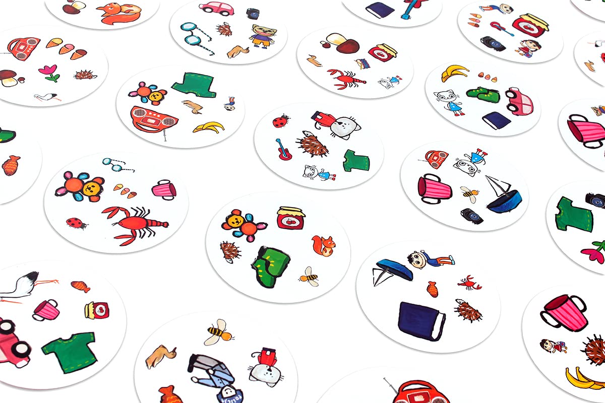 Rebel - Giochi Di Costruzione Per Bambini - Modello Gra Dobble Kicia Kocia - Multicolore (81685)