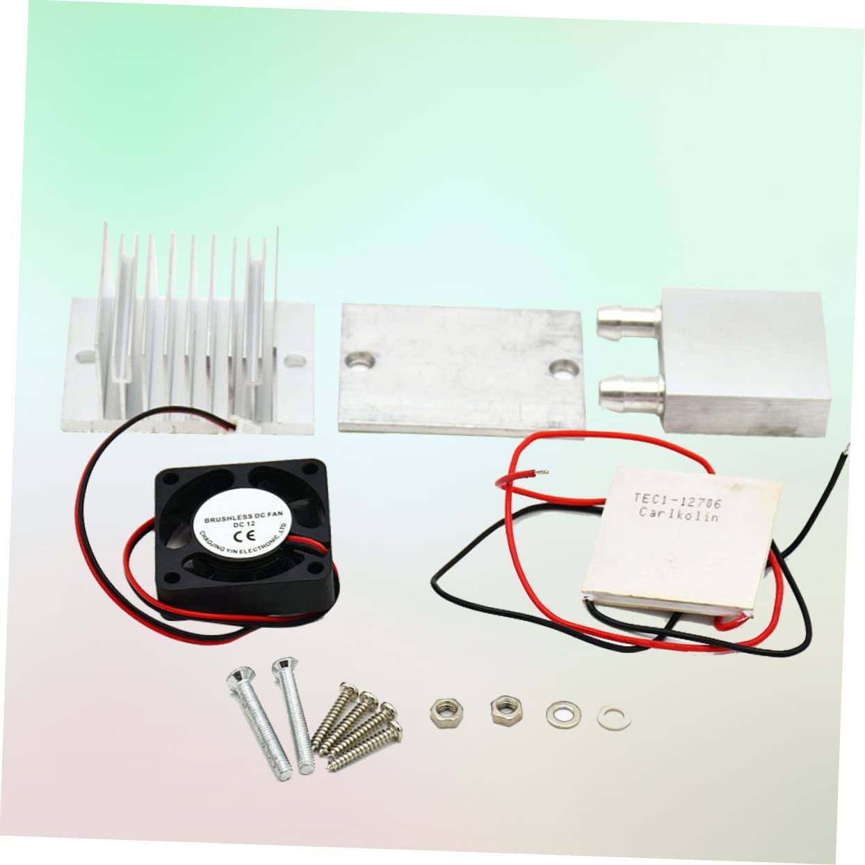 60w Thermoelectric Cooling Module Peltier Device for Water Cooling System DIY Kit