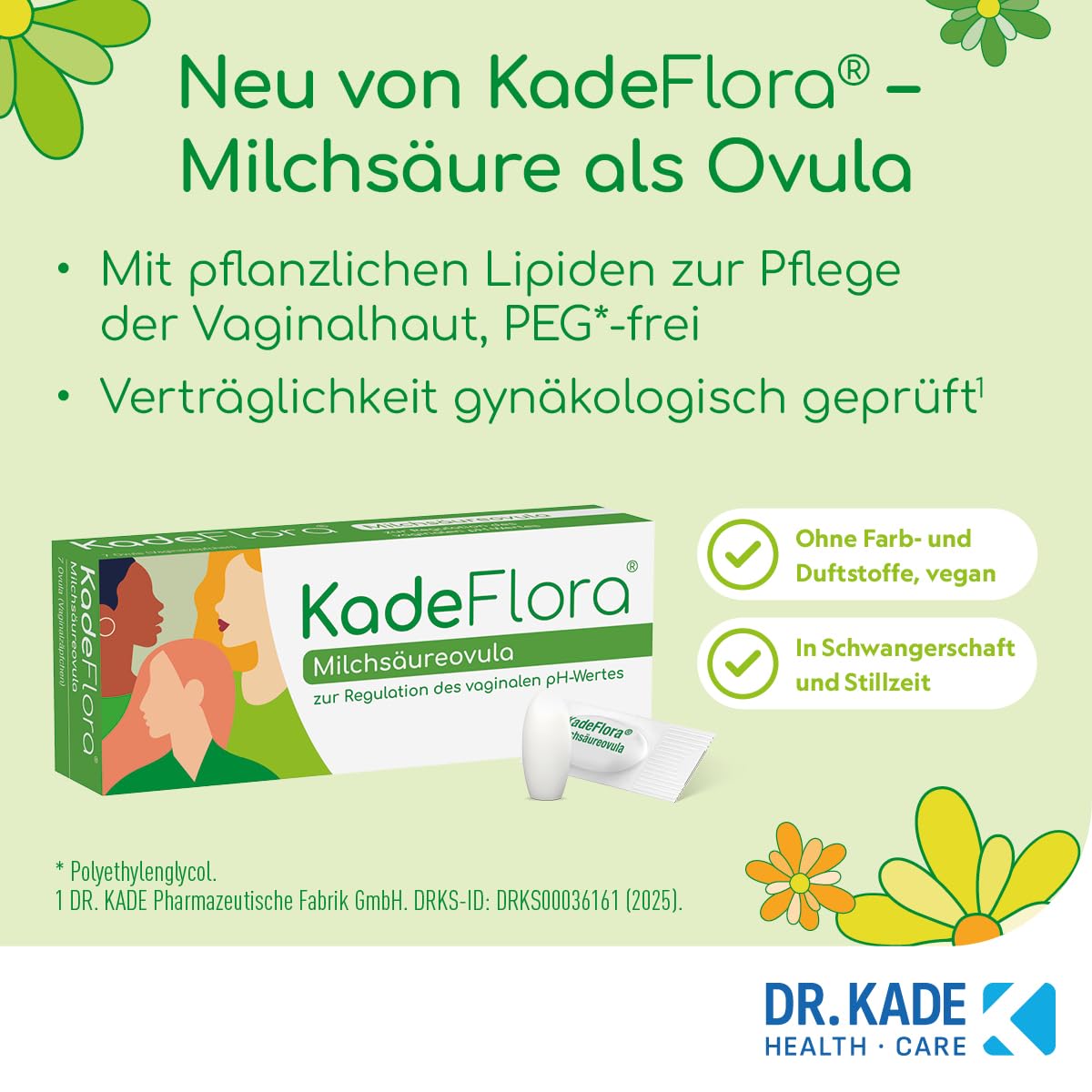 Milchsäureovula zur Vorbeugung und Behandlung von Scheideninfektionen, 14 Stück