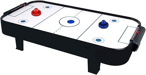 Miniatura 110 de ONE250 Empujadores de hockey de aire y discos de hockey de aire rojo, asas de portería, accesorios de repuesto para mesas de juego