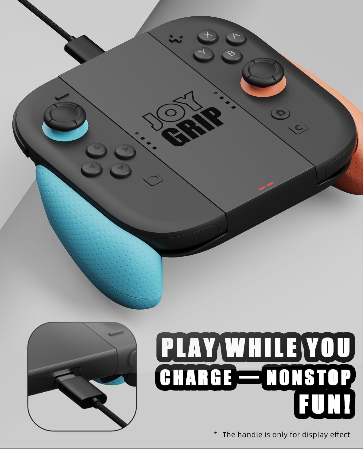 Amazon.com: SAVAGE RAVEN by Skull & Co. JoyGrip for Nintendo