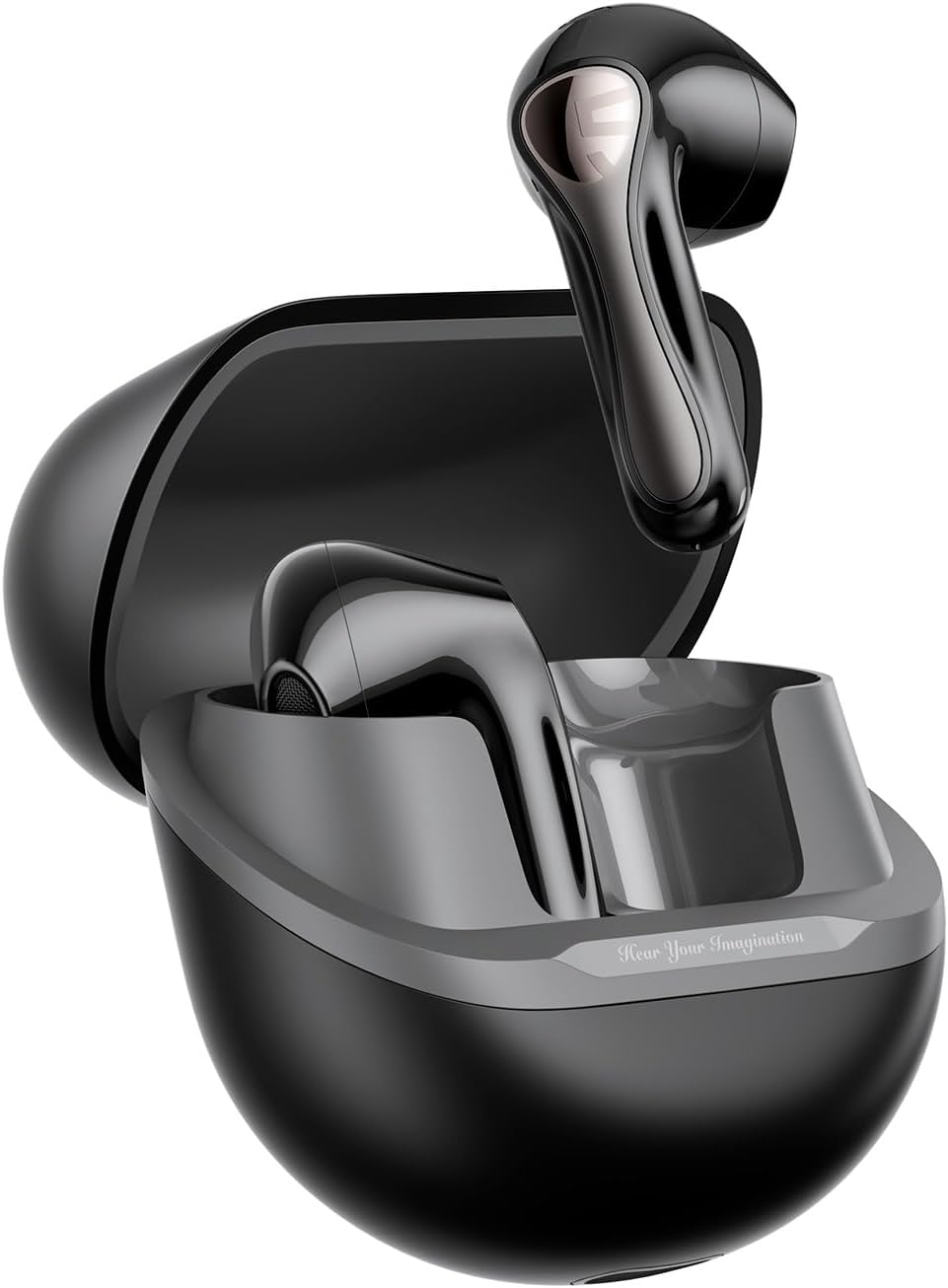 SoundPEATS Air5 Lite Wireless Earbuds with Hi-Res Audio, Bluetooth 5.4 Earphones, 13mm Drivers, LDAC Codec, Semi In Ear Headphones with 4 Mics Stereo Sound, 30 Hrs, APP Control