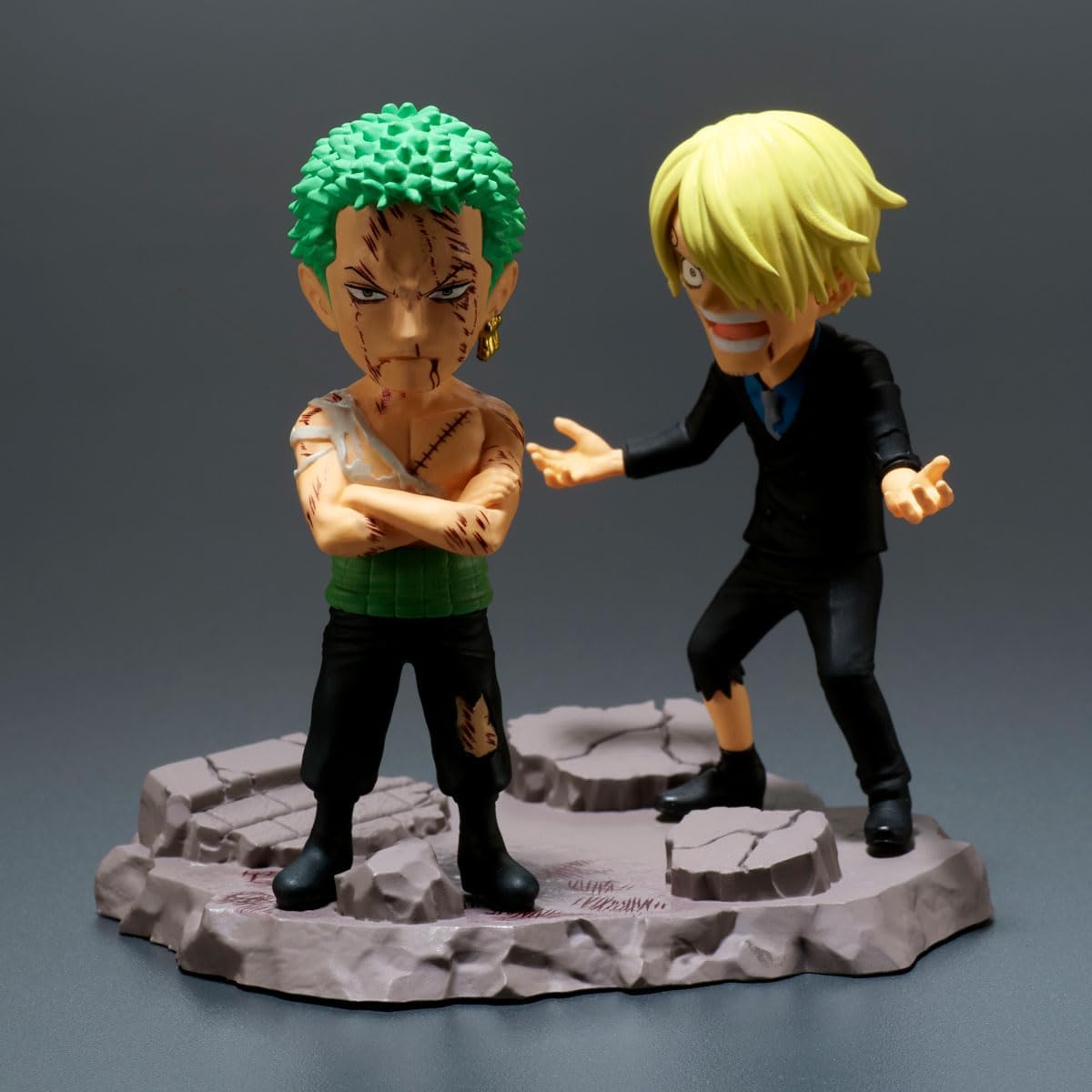 Banpresto - One Piece - Log Stories - Roronoa Zoro & Sanji Nothing at All! World Collectable Figure