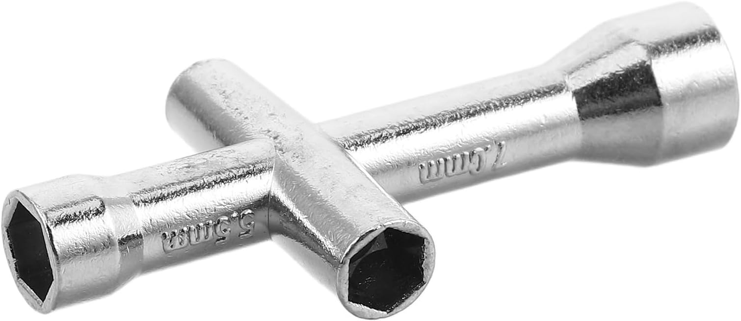 Mini Cross Socket Wrench Set M2 M2.5 M3 M4 Multi-size Screw Nut Wrenches Metal Maintenance Tool for Rc Model Repair