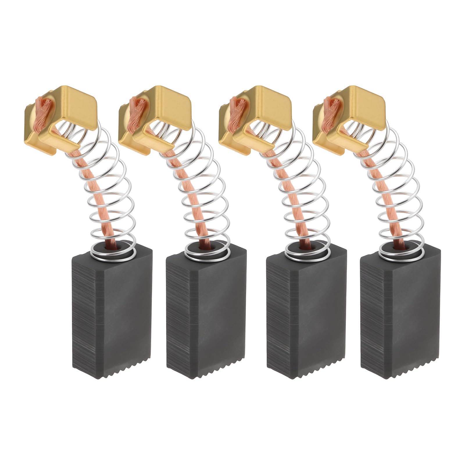 2 Pares de Escobillas de Carbón para Herramientas Eléctricas CB106 (6 X 10 X 15 Mm) Compatible con Makita HP2010N 8406 1125 1911 3620 RP0900