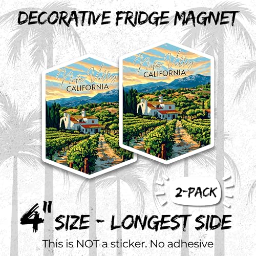 Imán decorativo vinilo 4 pulgadas pack 2 miniatura 2