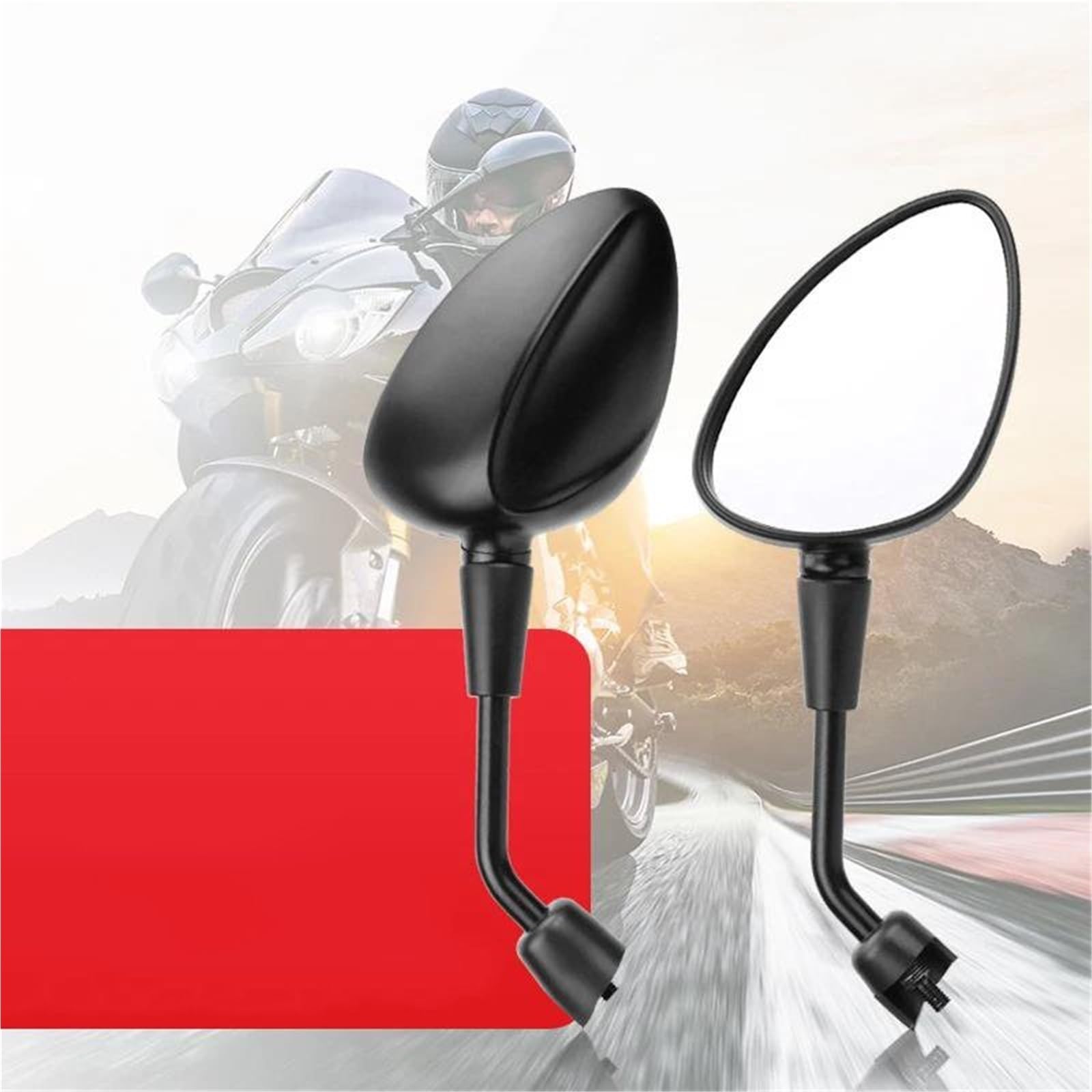 Extremo de barra Accesorios Para Motocicletas Coches Eléctricos Espejos Retrovisores Para Piaggio Y Para Vespa
