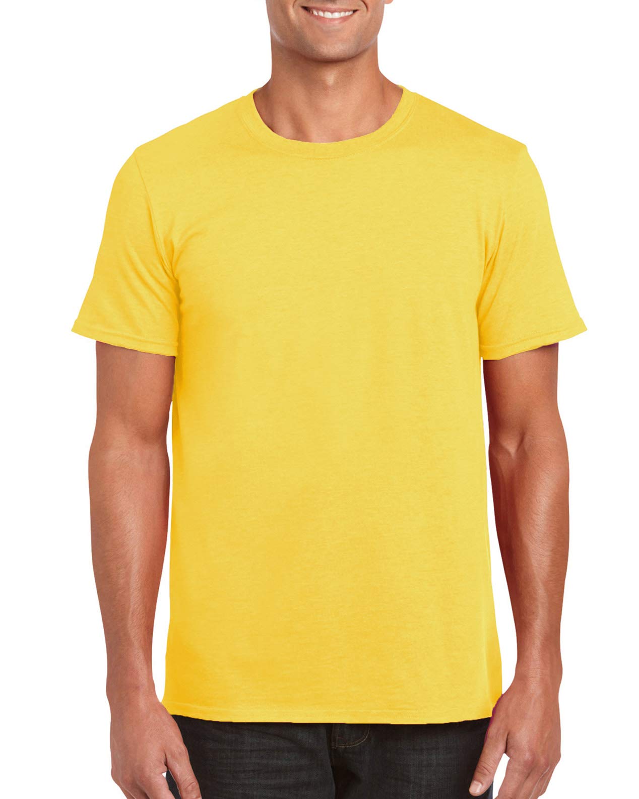 Gildan Men's Daisy Short Sleeve Soft-Style T-Shirt ) (Daisy) 4XL