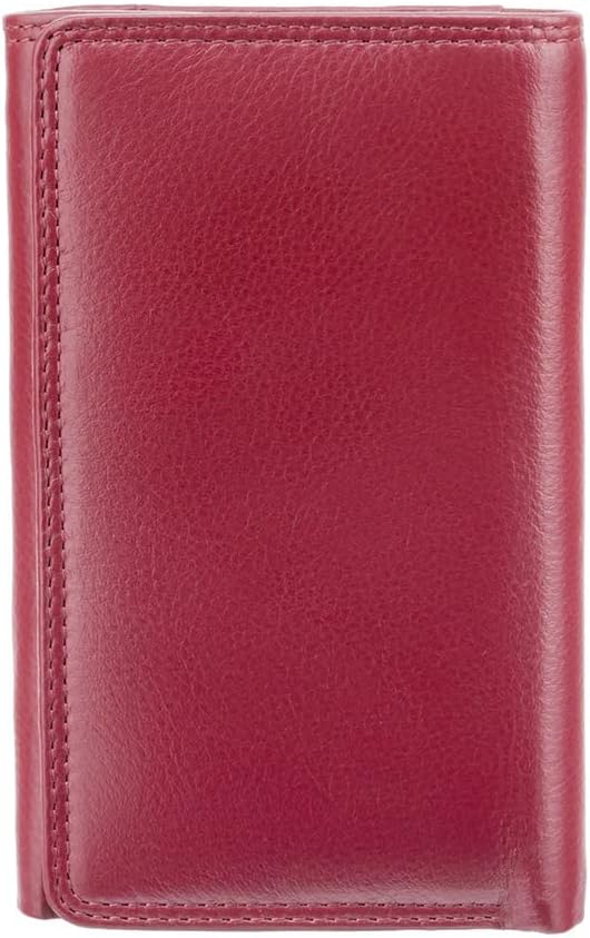 Visconti Heritage -32 Soft Leather Trifold Wallet (Fuscia)