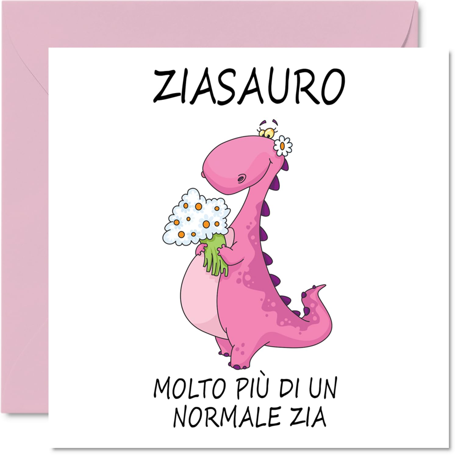 Divertente biglietto di auguri per la zia, biglietto di auguri per la zia, dalla nipote, divertente biglietto di auguri per la zia, regalo personalizzato per la zia, dal nipote - Italia