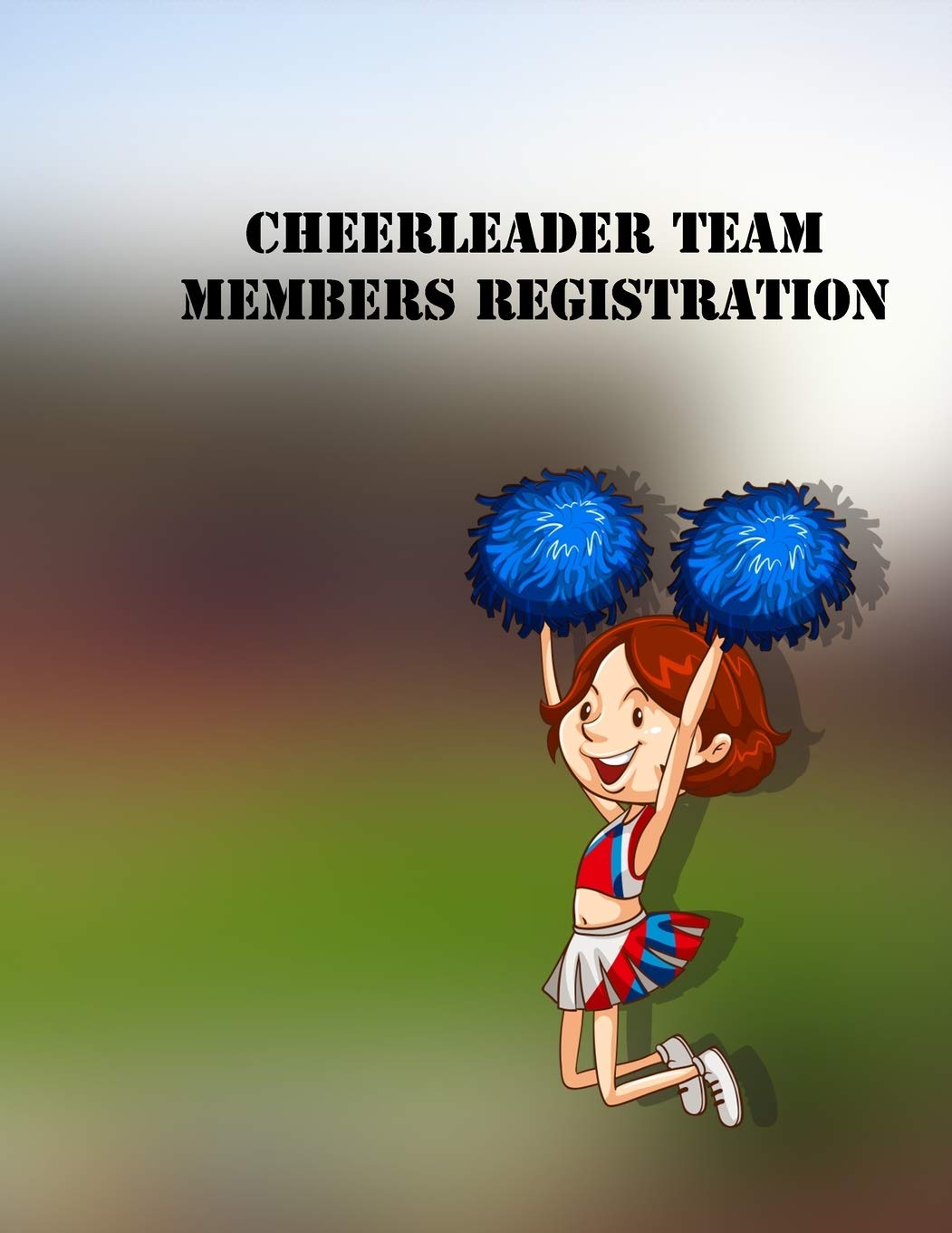 Buy cheerleader team members registration book Registration book for