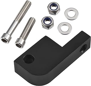 Benlari Headlight Extension Block Compatible for Harley Davidson Dyna 39-49mm Fork T-Sport Wide Glide Street Bob FXDL FXDF FXDB FXDWG