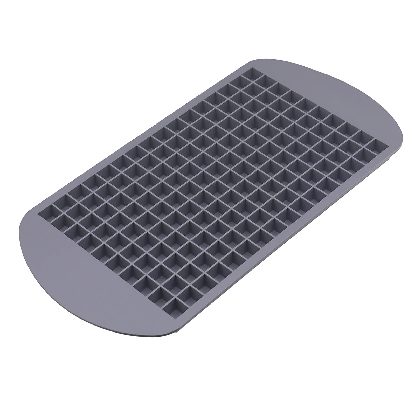 DBOO 160 Grids Silicone Ice Cube Tray Mini Square Ice Cube Mold Reusable Flexible Ice Mold Non Breakable Ice Cube Making Tool for Whiskey, Cocktail, Milk, Juice, Chocolate and Other Drink