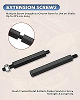 Vista 6 de DAYUAN Juego de 14 extractores separadores de rodamientos, resistente capacidad de 5 toneladas, kit de extractor de rodamientos de 2" y 3