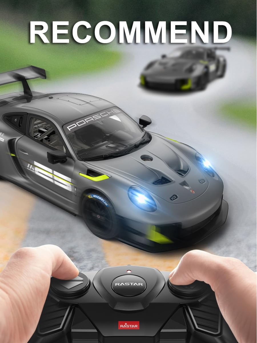 Amazon.co.jp: RASTAR 99600 1/18 ポルシェRCカー組み立てキット