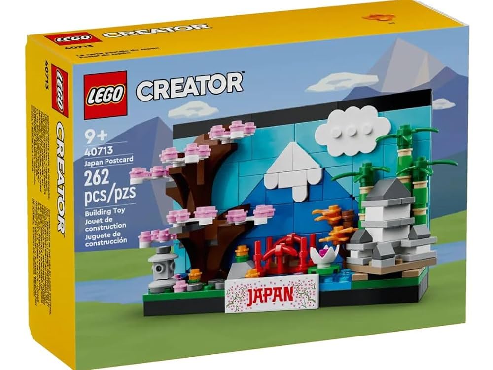 みぽ LEGO Creator - kartka pocztowa z motywem Japonii - 262
