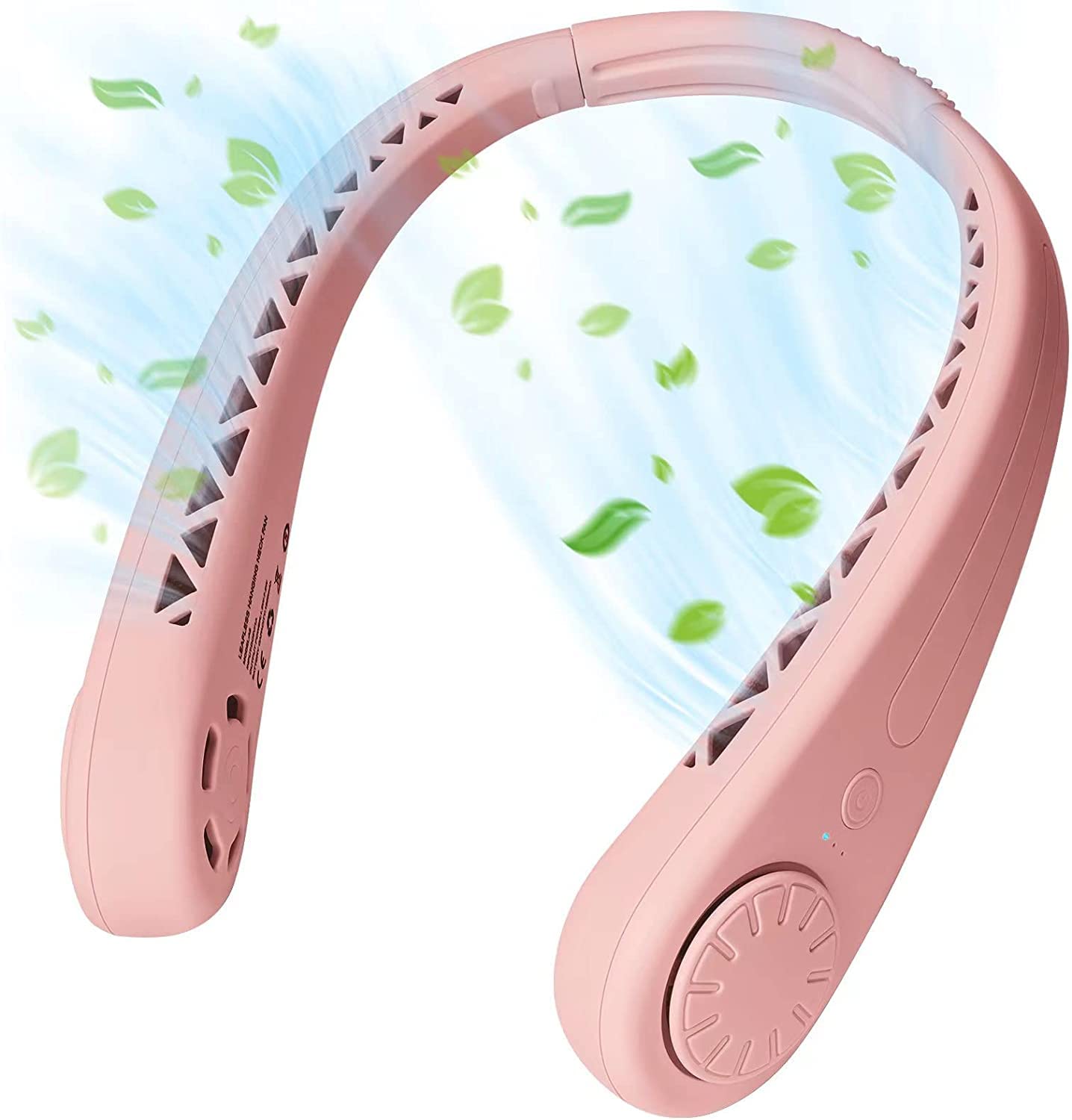 REXERA Neck Fan! USB Desk Fan Table Fan with Strong Airflow & Quiet Operation, Portable Cooling Fan Speed Adjustable with Rotatable Head for Home Office Bedroom Travel Camping Table ^ (Pink) (B0CVTW53HK) Amazon Price History, Amazon Price Tracker