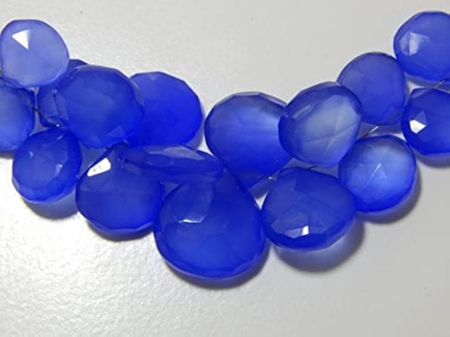 Perles rondelles en pierres gemmes naturelles multicolores pour création de bijoux LKBEADS