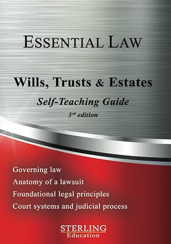 Wills, Trusts &amp; Estates: Essential Law Self-Teaching Guide (Essential Law Self-Teaching Guides)
