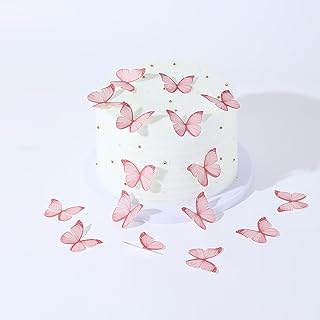 Edible Butterflies For Cake Picks collage image 1