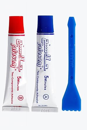 Jalasanj İran Yapıştırıcı,18 gr, İkiz Tüp, Güçlü Yapışkan, Seramik, Cam, Metal, Ahşap İçin, Suya Dayanıklı, Zımparalanabilir, IS09001 Sertifikalı, Süper Kalite