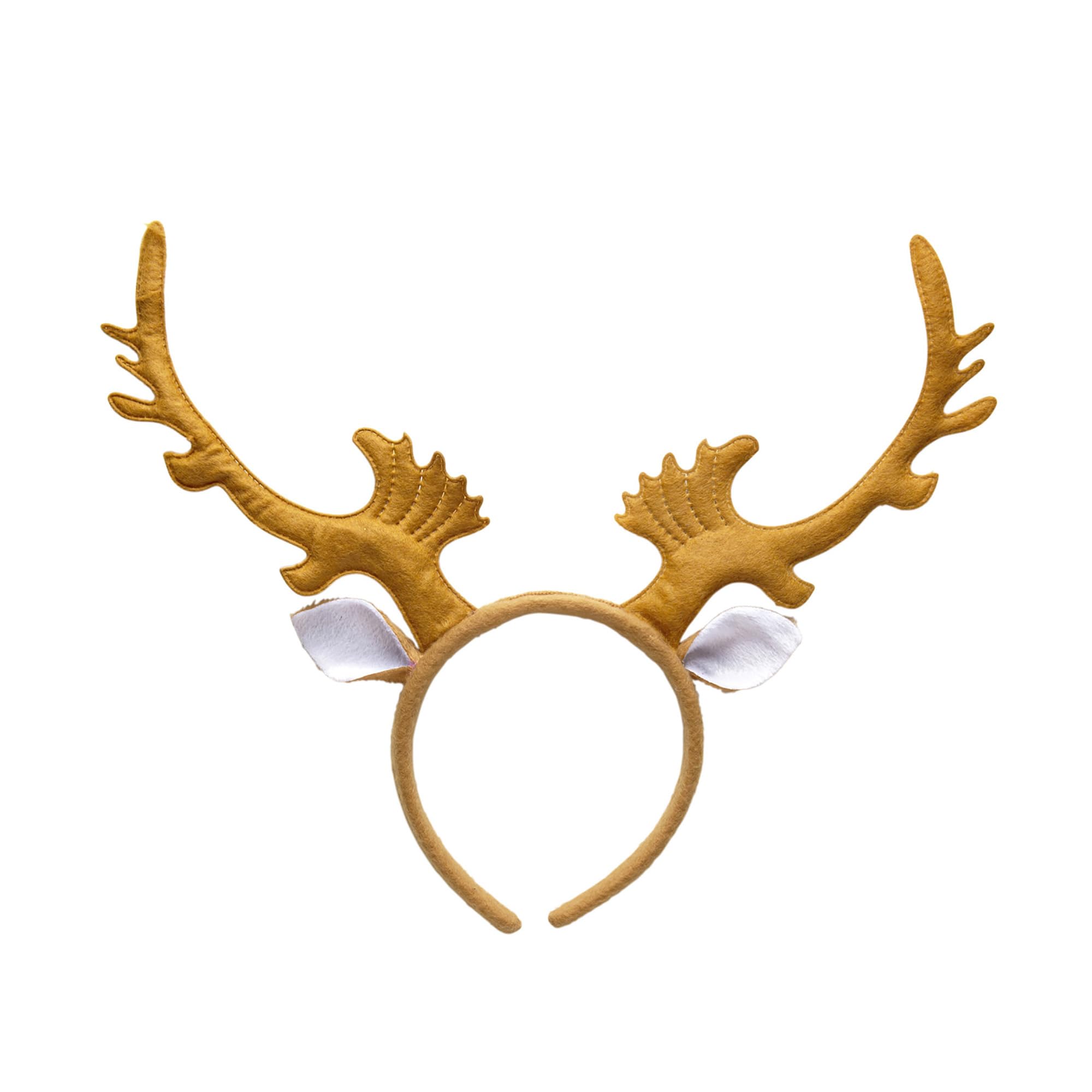 Widmann Reindeer Antlers ? Unisex-adult, Gold, vd-wdm1057r, One Size
