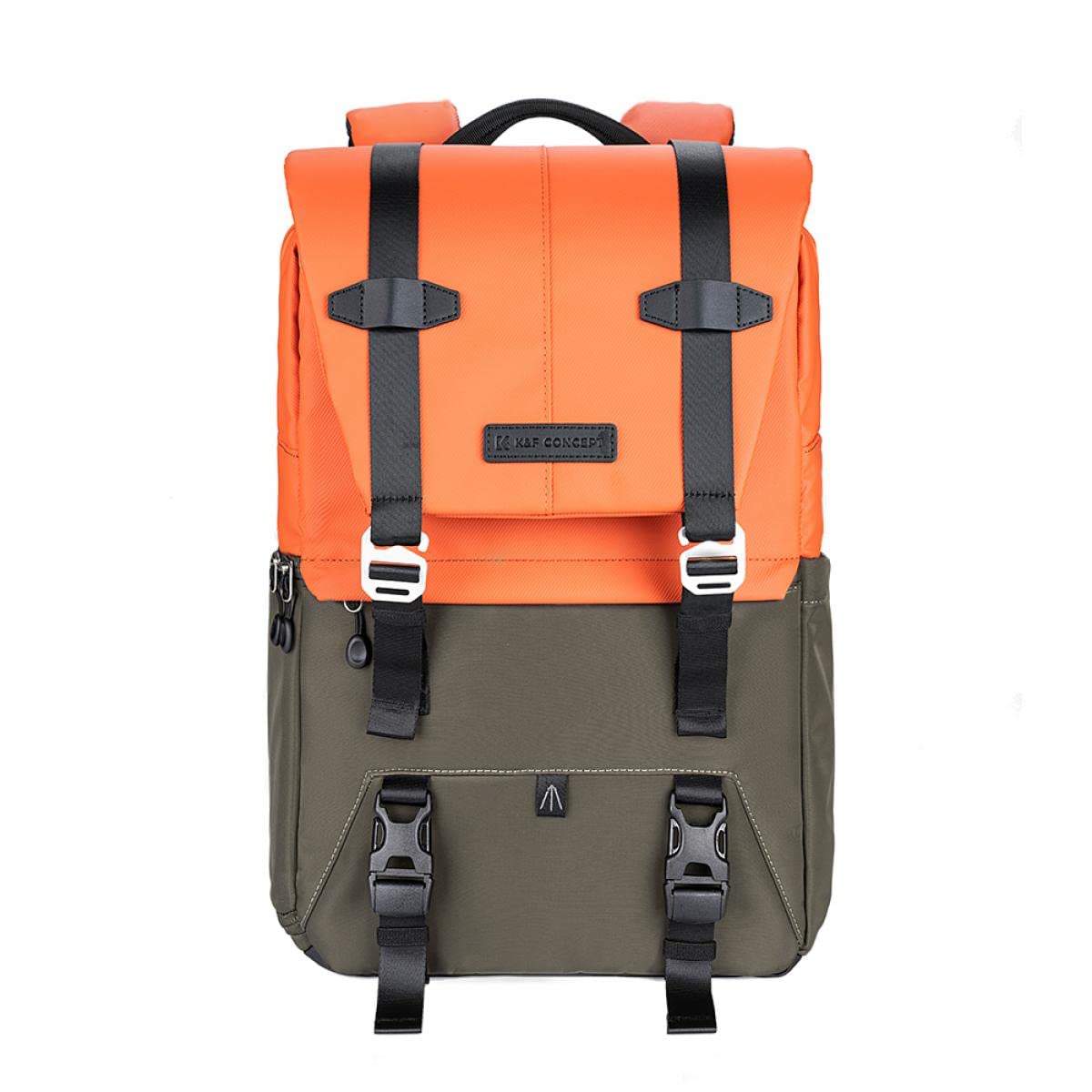 K&F Concept Beta Backpack 20L Camera Backpack | Lightweight Camera Bag for Photographers | Adjustable Dividers | Holds 4 Lenses, Camera, Tripod & 16" Laptop | Waterproof & Rain Cover | Orange