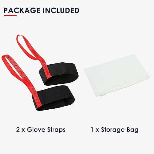 Vista 30 de Correa de seguridad para guantes deportivos, guantes de esquí, correa elástica para muñeca, accesorios perfectos de montañismo y esquí para colgar