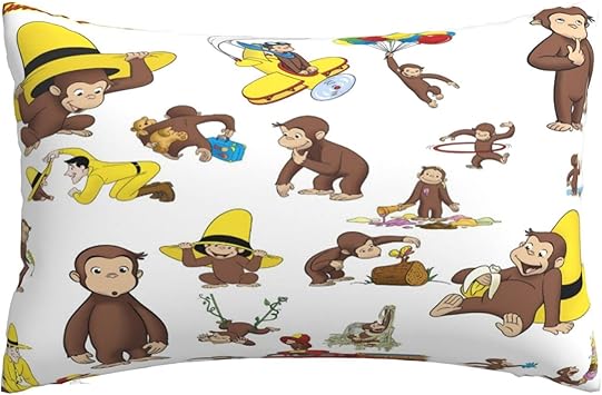 Amazon Co Jp おさるのジョージ Curious George 枕カバー まくらカバー 抱き枕カバー 洗える ファスナー式 かわいい アニメ キャラクター おしゃれ 洗える ファスナー式 インテリア ホーム キッチン