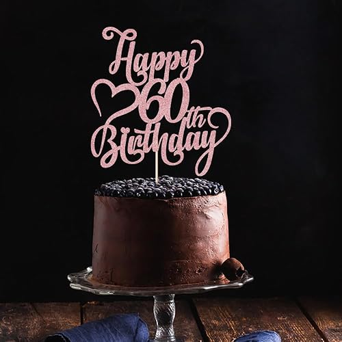 Miniatura 304 de Decoración para tarta de cumpleaños número 15 con purpurina dorada – 15 aniversario/cumpleaños – Hello 15, Cheers to 15 años, 15 & Fabulous Cake