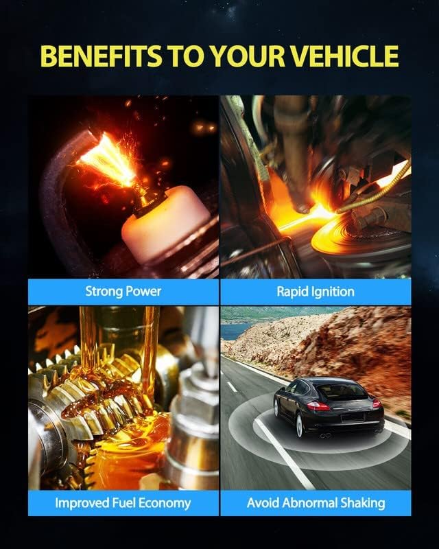 Miniatura 4 de Bujías actualizadas, JUEGO DE 4 BUJIAS IRIDIO OEM ILZKR7B-11S 5787 12290R48H01