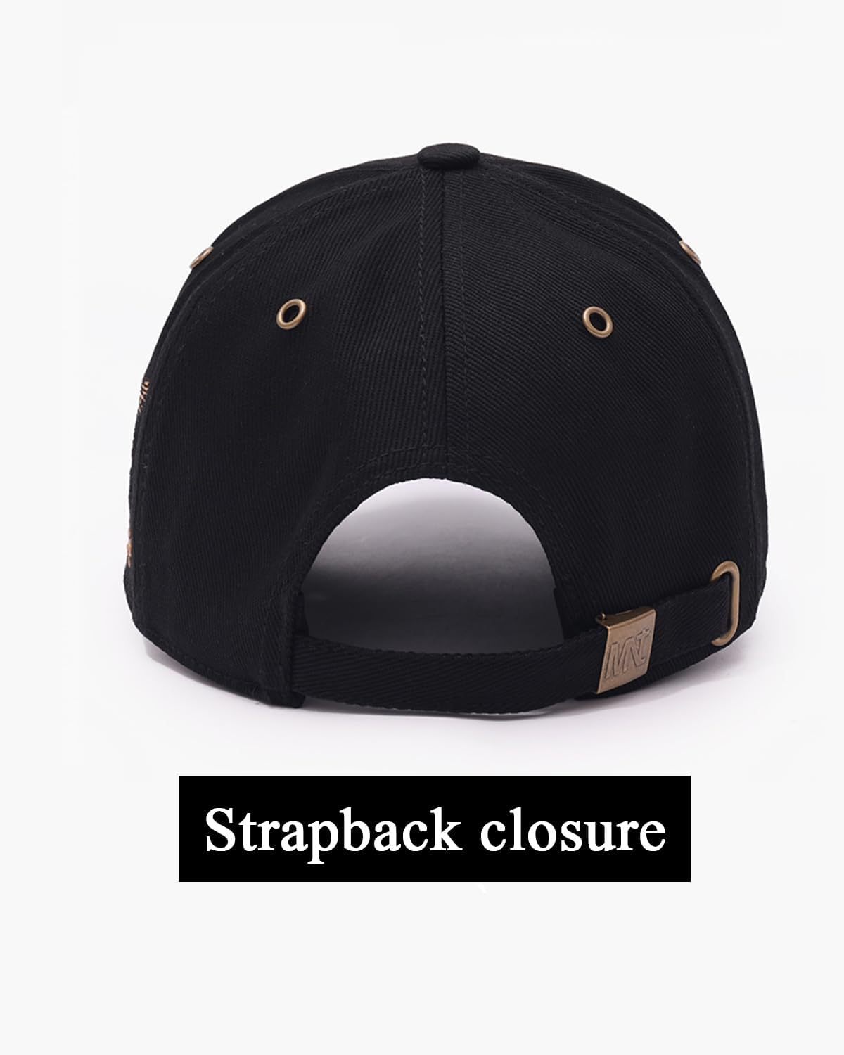 Baseball Cap Men Metal Badge Cotton Baseball Hat Women Embroidery Sports Running Golf Dad Trucker Hats - Image 5