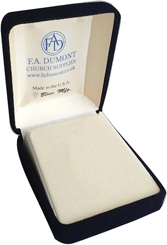 Miniatura 2 de F A Dumont Church Supplies Colgante de plata de ley San Miguel Arcángel con cadena pesada de acero inoxidable de 24 pulgadas. Patrono de oficiales