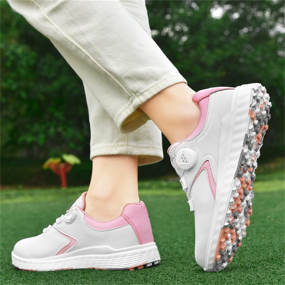Zapatillas De Golf para Mujer, Deportivas Sin Clavos, Calzado De Entrenamiento para Golf, Zapatillas para Jugar Al Golf