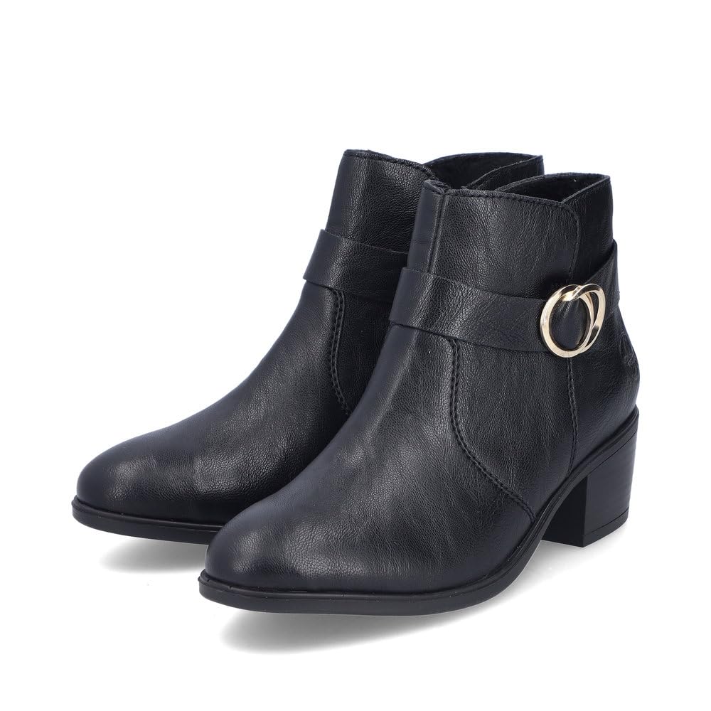 Rieker Donna Stivaletti Y0775, Signora Stivali da Biker