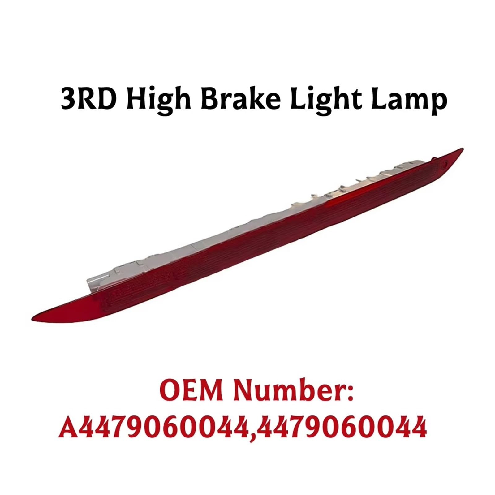 Tercera luz Freno Trasera Para BENZ Para Vito W447 2018-2021 2022 2023 2024 3RD Lámpara Luz Freno Alta Montaje Alto Para Coche A4479060044 4479060044 Trasera LED Freno Stop