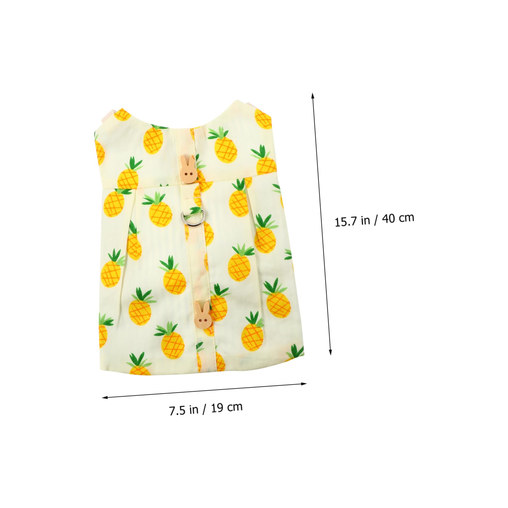 Beavorty 3sätze Bunny Suit Mit Und Tasche Weicher Hasenanzug Für Kleintiere Verstellbares Geschirr Für Kaninchen Und Andere Kleintiere Süßes Design Mit Dekoration