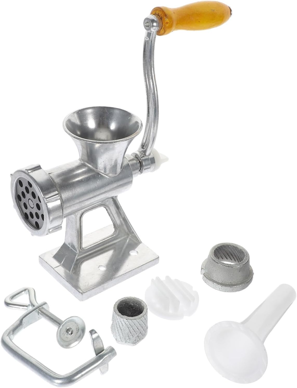 1set Manual Meat and Sausage Stuffer Tool Heavy Duty Minced Machine for Home Use Convenient Manual for Sausage Making and Outdoor Cooking Easy to Clean