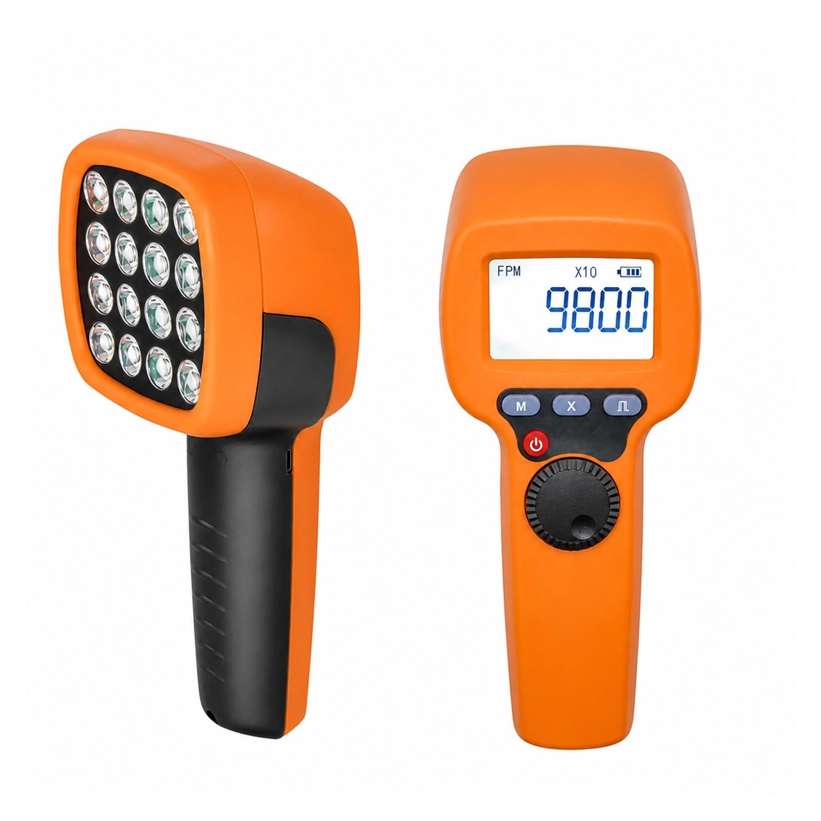Stroboskope, Digitales LED-Stroboskop, Drehzahlmesser Mit 60–99999 U/min/Hz