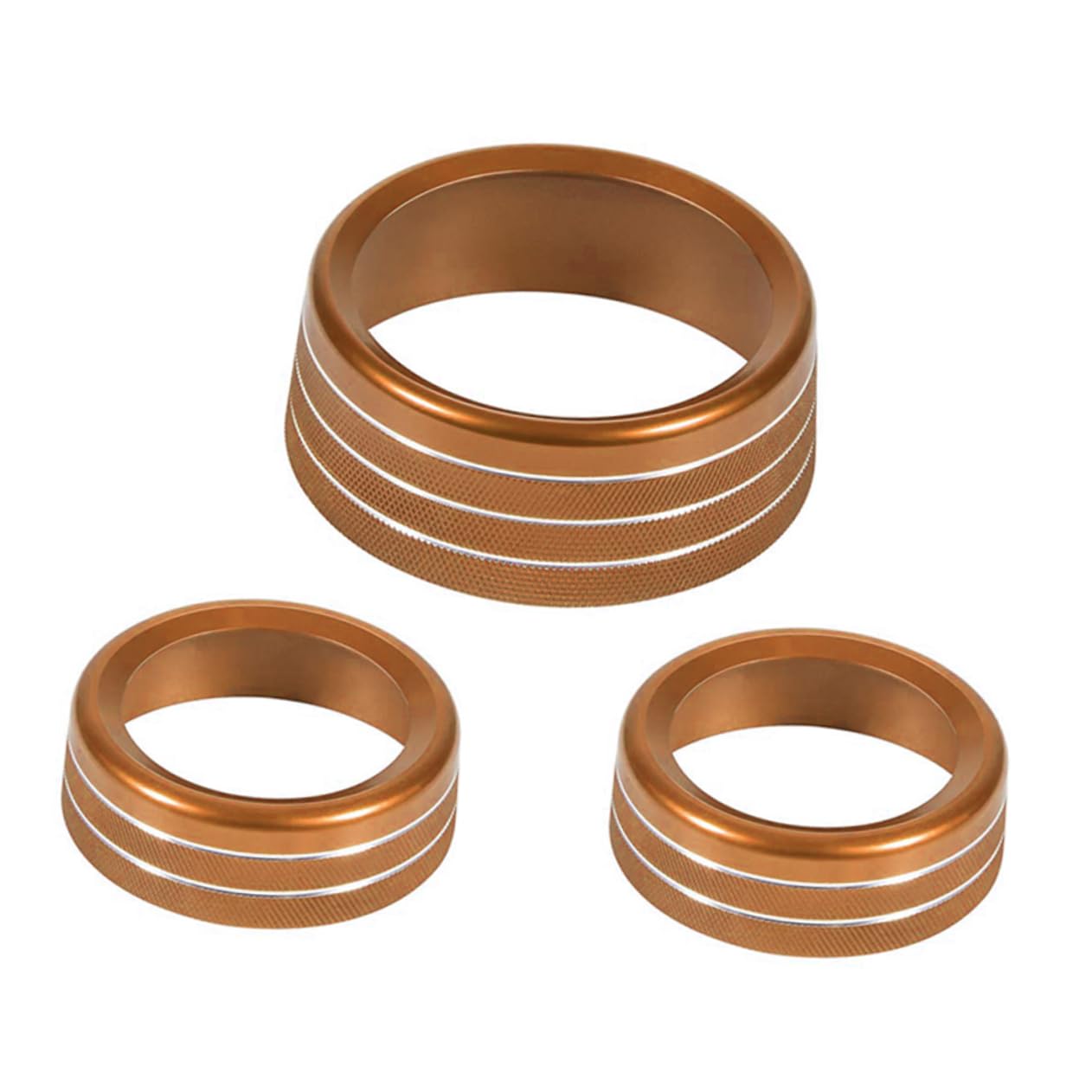 FAVOMOTO 12pcs Air Conditioning Knob Trim Covers for Scratch Design Fit for Control Panel Knobs