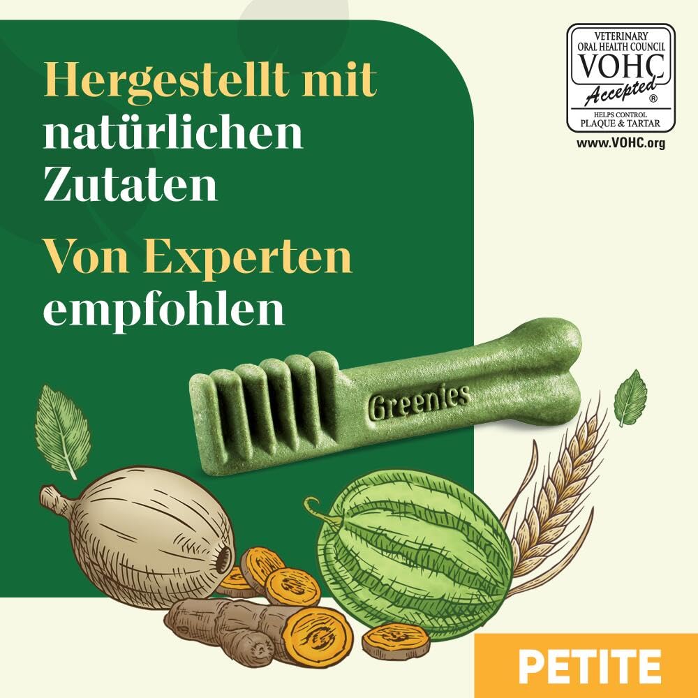 Greenies 100% natürlicher Snack für kleine Hunde, 6 x 340 g
