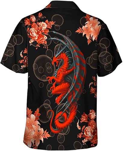 Miniatura 2 de Camisa hawaiana de verano tropical Aloha con botones, manga corta, regalo de cumpleaños para hombres y mujeres