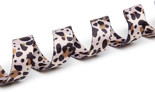 Mercano Adjustable Dog Collar - Special Design Patterns, Soft Nylon Comfortable Durable Pet Collar for Small Medium Large Dogs (M, Leopard) - 5