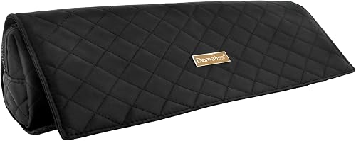 Demeliss Saint Algue Titanium V2.0 Steam Straightener Set - Includes 2-in-1 Mat - High Performance Smoothing and Intense Hydration - for All Hair Types - 3