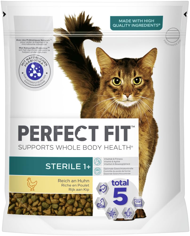 PERFECT FIT Cat Dry Sterile Chicken 750g
