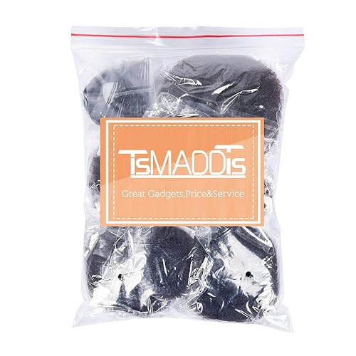 Miniatura 7 de TsMADDTs Máquina para hacer moños para el cabello, juego de moños largos con 7 piezas para hacer moños para el cabello, 5 bandas elásticas para el